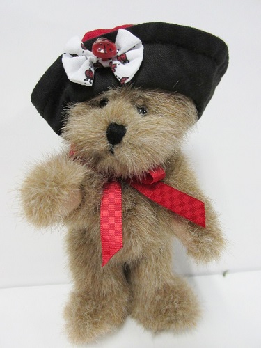 904235 Lindsey Ladybug<br>Boyds Hats and Such Series-6\" Bear<br>(Click on picture for full details)<br>